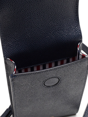 Thom Browne 4-bar Flap Phone Holder