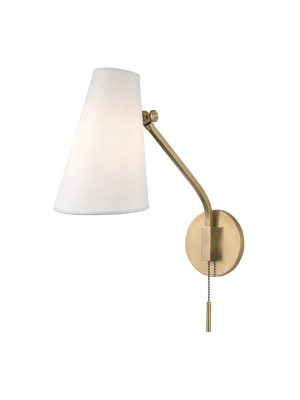 Aged Brass Patten Light