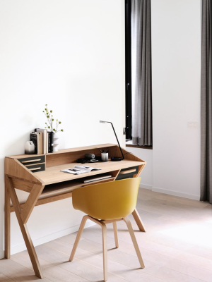 Oak Origami Desk In Various Colors