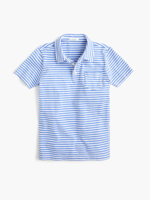 Boys' Polo Shirt In Stripe