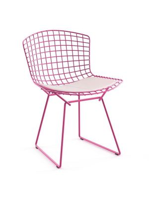 Bertoia Side Chair In Pink