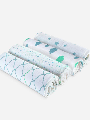 2-pack Organic Swaddle Blankets