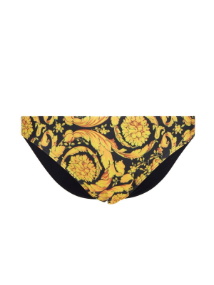 Versace Barocco Print Swim Briefs