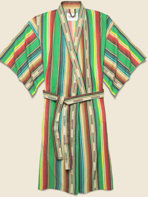 El Cosmico Kimono Robe - Green