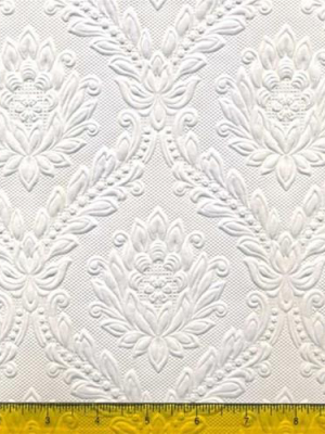 Anaglypta Original Dryden Embossed Paintable Wallpaper By Burke Decor