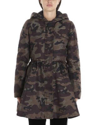 Miu Miu Camouflage Hooded Parka