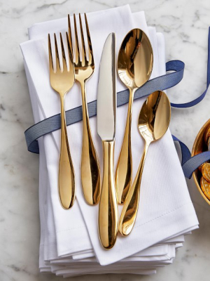 Lutecia Gold 20-piece Flatware Set