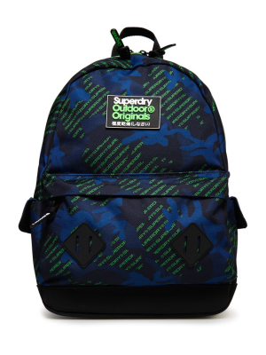 Logo All Over Print Montana Rucksack