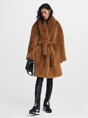 Bijou Faux Fur Coat