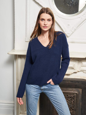 Toujours V Neck Sweater