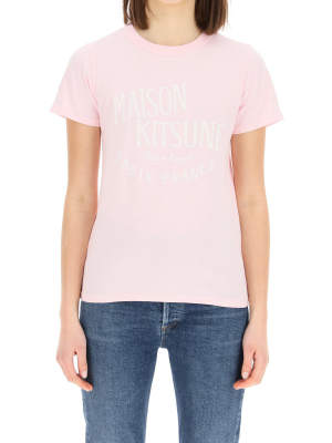 Maison Kitsuné Palais Royal Logo Patch T-shirt