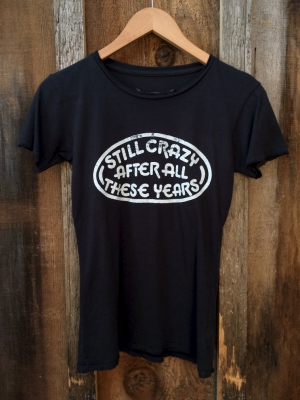 Still Crazy Women's Vintage Tee Black/white