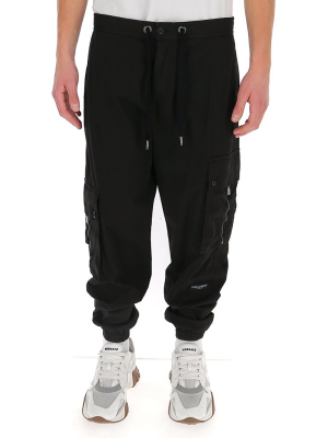 Dolce & Gabbana Garment-dyed Stretch Jogging Pants