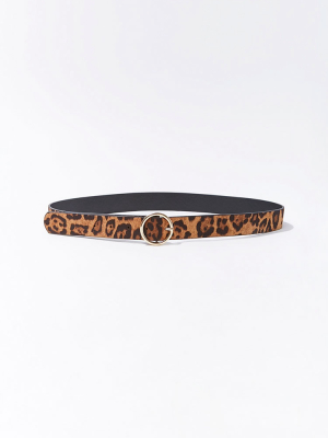 Leopard Print Hip Belt