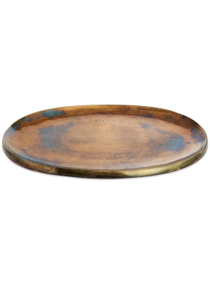 Julia Knight Eclipse 15" Platter In Bronze