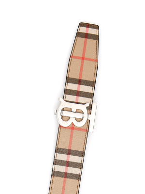 Burberry Vintage Check Reversible Belt