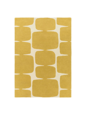 Scion Yellow Shapes Rug