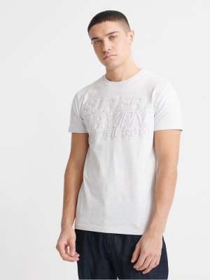 Embossed Pastel Line T-shirt