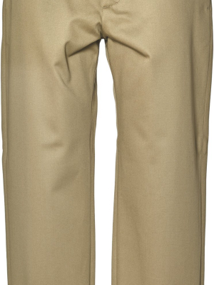 Barena Checked Hem Straight-leg Trousers