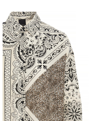 Pinko Paisley Print Button-up Shirt