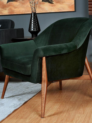 Nuevo Charlize Occasional Chair - Emerald Green