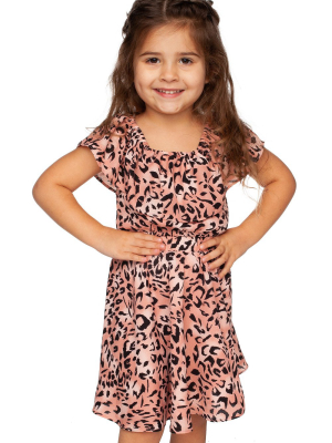 Buddylove Ainsley Girl's Top And Skirt Set - Kitty