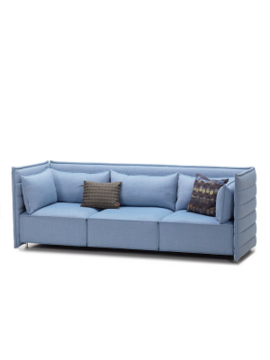 Alcove Plume Sofa Three-seater