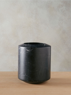 Black Marble Utensil Holder