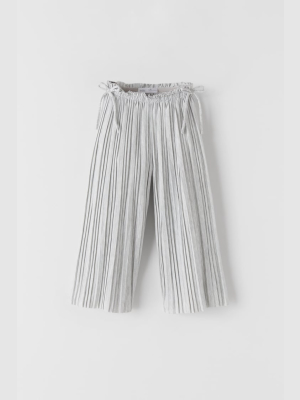 Pleated Pants