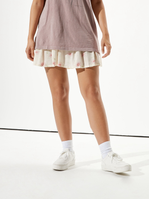 Ae Tiered Mini Skirt