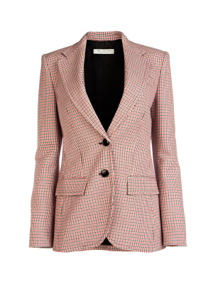 Philosophy Di Lorenzo Serafini Checked Print Blazer