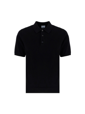 Burberry Logo Printed Polo Shirt