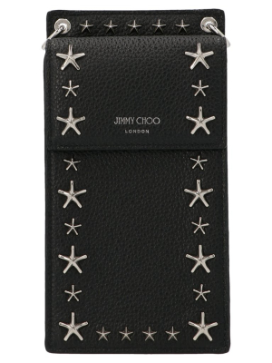 Jimmy Choo Pegasi Star Embellished Phone Case