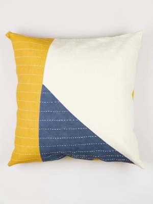 Asha Medium Colorblock Throw Pillow