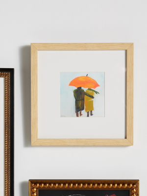 Umbrella Couple Wall Art