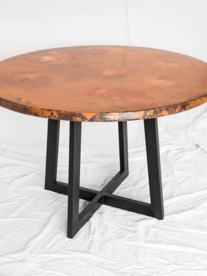 Graysill Copper Dining Table - Natural