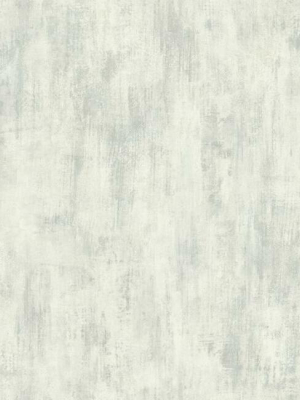 Concrete Patina Wallpaper In Grey And White By Antonina Vella For York Wallcoverings