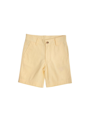 Charlie's Chinos - Bellport Butter Yellow With Buckhead Blue Stork