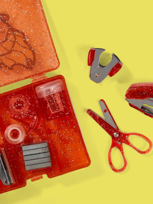 Yoobi X Marvel Avengers Captain Marvel Mini Supply Kit & Scissor Set