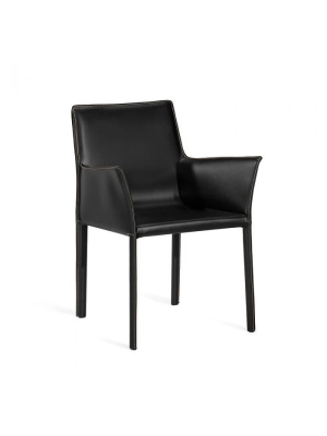 Jada Arm Chair In Black