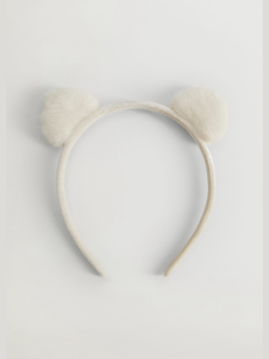 Faux Fur Ear Hairband