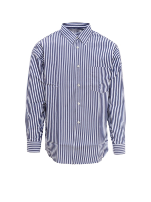 Comme Des Garçons Shirt Chest Pocket Striped Shirt