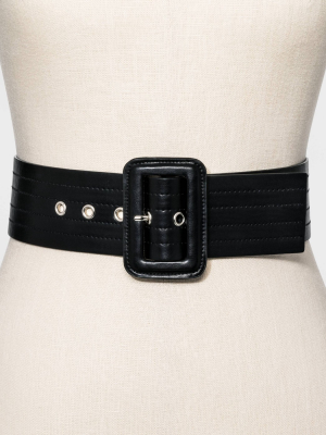 Women's Quilted Wide Belt - A New Day™