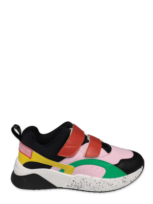 Stella Mccartney Kids Sports Colour Block Sneakers