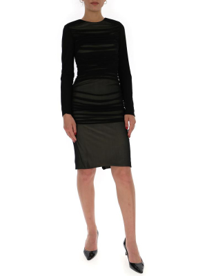 Tom Ford Draped Fitted Dress