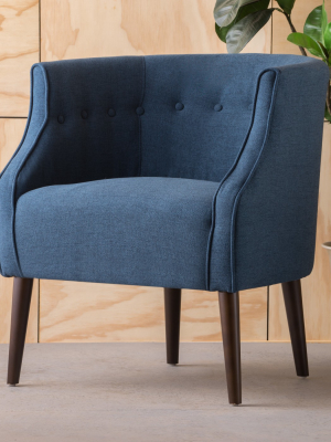 Brandi Upholstered Club Chair - Christopher Knight Home