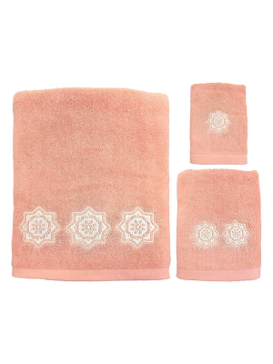 3pc Kaleidoscope Bath Towel Set - Allure Home Creations