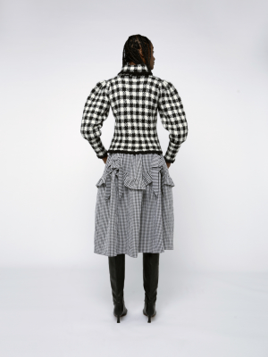 Hazel Skirt - Black/white