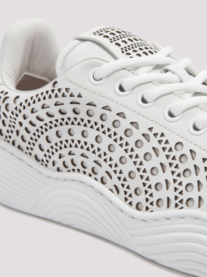 Alaïa Cut-out Detailed Sneakers