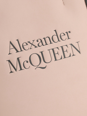 Alexander Mcqueen Signature Shopper Tote Bag